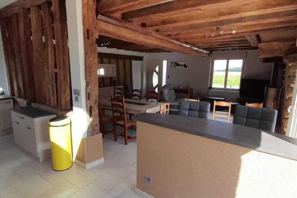 Maison en colombage rénovée La Fontenelle  Exterior foto